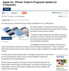 A Practical Solution While Australia Awaits Apple Trade-In Program